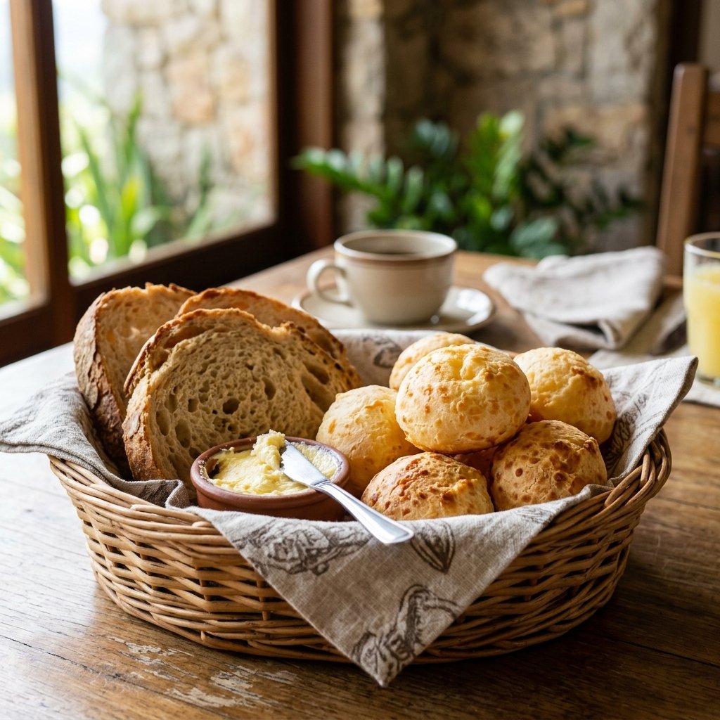 Pães quentinhos
